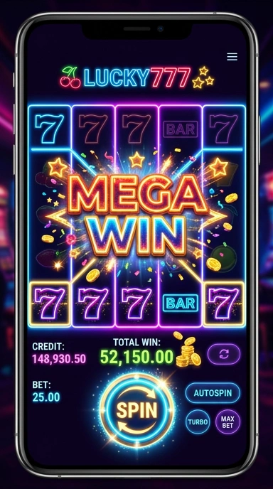 lucky777 — cuplikan layar ringkas